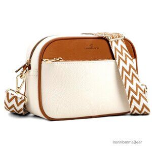 RFID Crossbody Purse Vegan Leather Adjustable Strap Multiple Pockets Chic